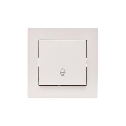 Механизм кнопки звонка СП VESNA кремов. LEZARD 742-0388-103