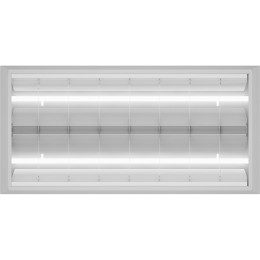 Светильник ARS/S 218 HF 2х18Вт G13 IP20 потолочный ЭПРА СТ 1041000110