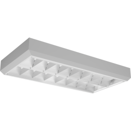 Светильник ARS/S 218 HF 2х18Вт G13 IP20 потолочный ЭПРА СТ 1041000110