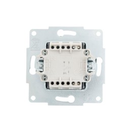 Механизм кнопки звонка СП VESNA черн. бархат LEZARD 742-4288-103