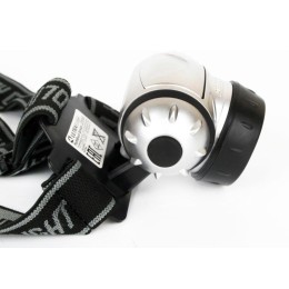 Фонарь налобный LED 5353 19LED 4 режима 3хR03 металлик Ultraflash 10262