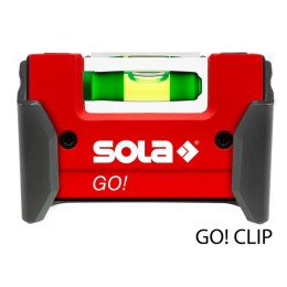 Уровень компактный GO! с креплением 1 глазок точн. 0.75мм/м SOLA 01620201