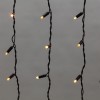 Гирлянда светодиодная "Айсикл" (бахрома) 4.8х0.6м 176LED желт. 15Вт 230В IP65 провод черн. (нужен шн