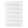Маркировка Ш=3.5мм без надписей 90 шильдиков OptiClip MC3.5 КЭАЗ 353029