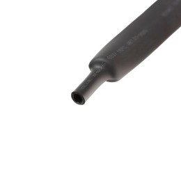 Трубка термоусадочная двустенная клеевая 18/6 (3:1) 1м черн. Rexant 21-9008