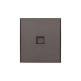 Розетка компьютерная СП STRONG MIELE RJ45 кат.6 графит Kranz KR-78-0724-6