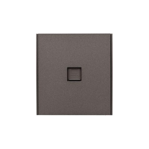 Розетка компьютерная СП STRONG MIELE RJ45 кат.6 графит Kranz KR-78-0724-6