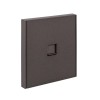 Розетка компьютерная СП STRONG MIELE RJ45 кат.6 графит Kranz KR-78-0724-6