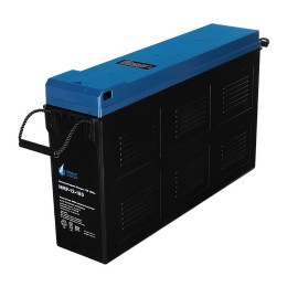 Батарея аккумуляторная HMF-12-180 свинцово-кислотная фронт-терминальная корпус из негорючего пластик