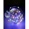 Гирлянда светодиодная "Разноцветные нити" 1.5м 30LED мультиколор в виде капель элементы питания 3хAA