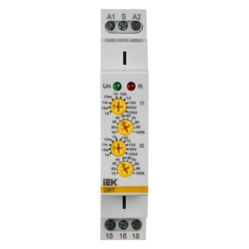 Реле циклическое ORT 1 контакт 12-240В AC/DC IEK ORT-S1-ACDC12-240V