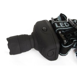 Фонарь налобный LED 5354 1Вт LED ZOOM 3 режима 3хR03 сер. Ultraflash 11549