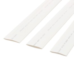 Трубка термоусадочная 22.0/11.0 1м бел. REXANT 22-2001