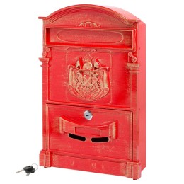Ящик почтовый №4010В антик красн. Аллюр 15091