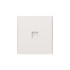 Розетка компьютерная СП STRONG MIELE RJ45 кат.6 жемчуг Kranz KR-78-0724-4
