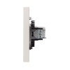Розетка компьютерная СП STRONG MIELE RJ45 кат.6 жемчуг Kranz KR-78-0724-4