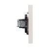 Розетка компьютерная СП STRONG MIELE RJ45 кат.6 жемчуг Kranz KR-78-0724-4