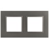 Рамка 2-м Elegance 14-5012-16 Classic для розеток и выключателей титан Эра Б0065825