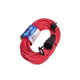 Удлинитель-шнур 1х30м 16А IP44 220В 3.5кВт ПВС 2х1.5 УХ16 Россия КОСМОС YSHKsm30m-1g(16A)S