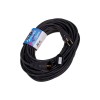 Удлинитель-шнур 1х30м 16А IP44 250В 4кВт черн. каучук КГ 3х2.5 УХз16 Россия КОСМОС YSHKsm30m-1g(16A)