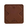 Коробка распаячная ОП 75х75х20 IP20 КМ41212-05 (6 клем. 6кв.мм) дуб IEK UKO10-075-075-020-K24