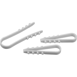 Дюбель-хомут для круглого кабеля 82 311 NCU-19-25-65-100-WH (уп.100шт) бел. Navigator 82311
