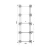 Конструкция опорная для установки оборудования TECHNORAPTOR FOOT 1500х5000 HD КМ TR0244