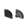 Заглушка SL-KANT-H20 BLACK глухая пластик (комплект) Arlight 049404