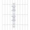 Крепление на сетку двух консолей 43х50х495мм гор. цинк. DKC BMF1850HDZ