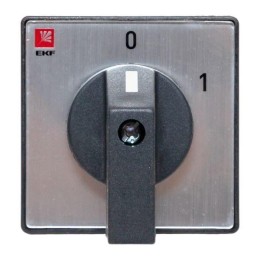 Переключатель кулачковый ПК-1-11 1П 25А "0-1" EKF pk-1-11-25