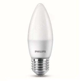 Лампа светодиодная ESS LED Candle 6.5-60Вт свеча матовая 2700К тепл. бел. E27 827 B38 ND FR PHILIPS