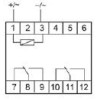 Реле промежуточное PK-2P/Un 2х8А монтаж на DIN-рейке 35мм 110В AC перекл. F&F EA06.001.007