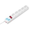 Удлинитель с сетевым фильтром 5х3м SPG-B-10-WHITE бел. (коробка) POWERCUBE 607261