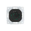 Механизм светорегулятора СП 800Вт VESNA графит LEZARD 742-3488-115