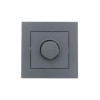 Механизм светорегулятора СП 800Вт VESNA графит LEZARD 742-3488-115