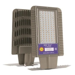 Светильник светодиодный АТ-ДКУ-100 Viking 100Вт 12800лм cos0.98 5000К 220В IP67 КСС ШБ от 380Вт Атон