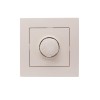 Механизм светорегулятора СП для LED ламп VESNA кремов. LEZARD 742-0388-163