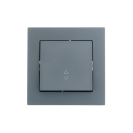 Рамка 1-местн. горизонт. VESNA графит (20шт/240шт) LEZARD 742-3400-146