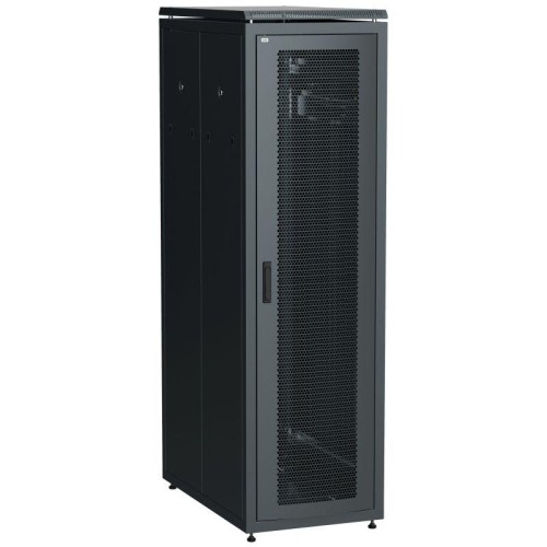 Шкаф сетевой 19дюйм LINEA N 33U 600х1000мм перфорированные двери черн. ITK LN05-33U61-PP