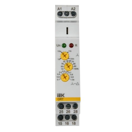 Реле пуска звезда-треугольник ORT 400В AC IEK ORT-ST-AC400V