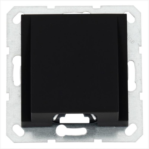 Вывод кабеля механизм черн. матов. soft touch Jasmart G8210PB