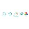 Лампа светодиодная эл. Smart Home LSH11/A60/RGBСW/Е27/WIFI 11Вт Е27 RGB+DIM+CW 220В WiFi Camelion 14