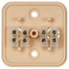 Коробка распаячная ОП 50х50х20 IP20 КМ41206-04 (4 клем. 3кв.мм) сосна IEK UKO10-050-050-020-K34