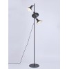 Торшер Виана black 3хE27 макс. 40Вт Vitaluce V3014-1/3P
