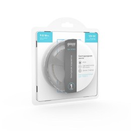 Лента светодиодная Basic 2835/120-SMD 9.6Вт/м 4000К нейтр. бел. IP20 624лм/м 12В 8мм (уп.3м) GAUSS B