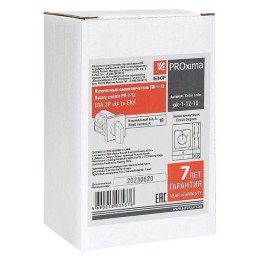 Переключатель кулачковый ПК-1-12 2П 10А "0-1" EKF pk-1-12-10