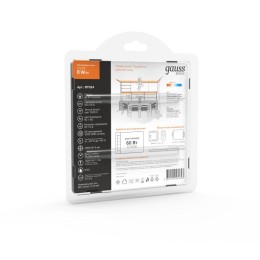 Лента светодиодная Basic 5050/60-SMD 8Вт/м 3000К тепл. бел. IP20 900лм/м 12В 10мм (уп.5м) GAUSS BT02