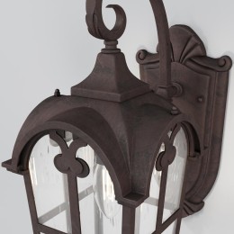 Светильник Albion 1х60Вт E27 IP44 бра настен. Maytoni O413WL-01BZ