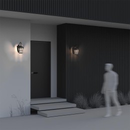 Светильник Albion 1х60Вт E27 IP44 бра настен. Maytoni O413WL-01BZ