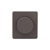 Светорегулятор (диммер) СП 300Вт ROUND MIELE титан Kranz KR-78-0732-2